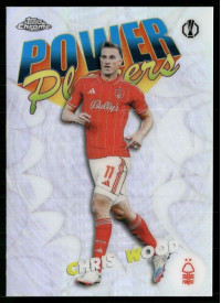 Chris Wood, Kartička, 2025-26 Topps Chrome UEFA Club Competitions, INSERT