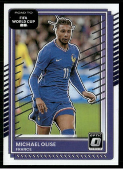 Michael Olise, Card, 2026 Panini Donruss Road to FIFA World Cup, Optic