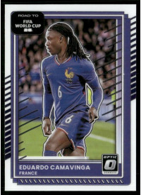 Eduardo Camavinga, Card, 2026 Panini Donruss Road to FIFA World Cup, Optic