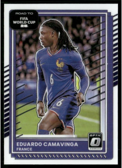 Eduardo Camavinga, Card, 2026 Panini Donruss Road to FIFA World Cup, Optic