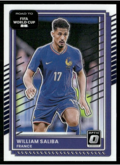 William Saliba, Kartička, 2026 Panini Donruss Road to FIFA World Cup, Optic