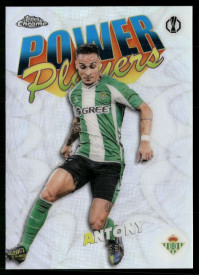Antony, Kartička, 2025-26 Topps Chrome UEFA Club Competitions, INSERT