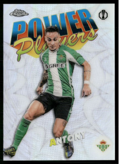 Antony, Card, 2025-26 Topps Chrome UEFA Club Competitions, INSERT