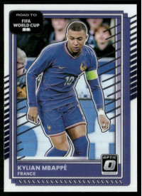 Kylian Mbappe, Card, 2026 Panini Donruss Road to FIFA World Cup, Optic