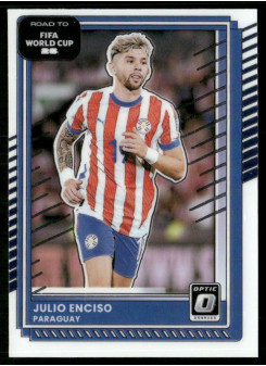 Julio Enciso, Card, 2026 Panini Donruss Road to FIFA World Cup, Optic