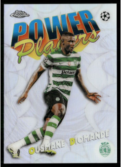 Ousmane Diomande, Card, 2025-26 Topps Chrome UEFA Club Competitions, INSERT