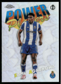Samu Aghehowa, Card, 2025-26 Topps Chrome UEFA Club Competitions, INSERT