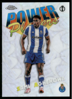 Samu Aghehowa, Card, 2025-26 Topps Chrome UEFA Club Competitions, INSERT