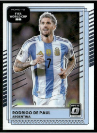 Rodrigo de Paul, Card, 2026 Panini Donruss Road to FIFA World Cup, Optic