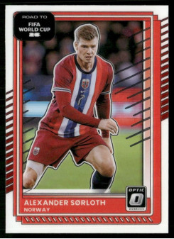 Alexander Sorloth, Card, 2026 Panini Donruss Road to FIFA World Cup, Optic