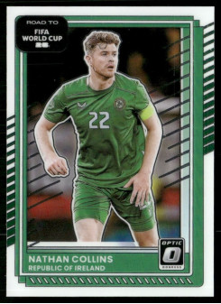 Nathan Collins, Card, 2026 Panini Donruss Road to FIFA World Cup, Optic