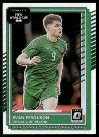 Evan Ferguson, Card, 2026 Panini Donruss Road to FIFA World Cup, Optic