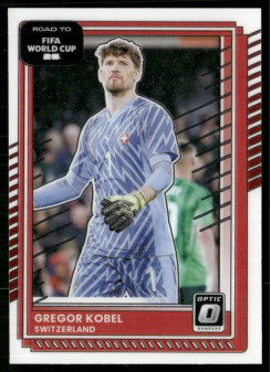 Gregor Kobel, Card, 2026 Panini Donruss Road to FIFA World Cup, Optic
