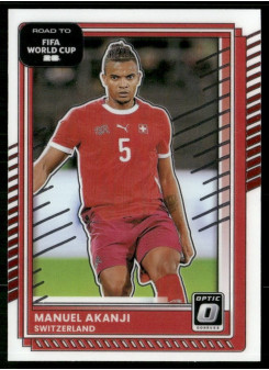 Manuel Akanji, Card, 2026 Panini Donruss Road to FIFA World Cup, Optic
