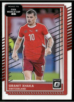Granit Xhaka, Card, 2026 Panini Donruss Road to FIFA World Cup, Optic