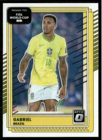 Gabriel, Card, 2026 Panini Donruss Road to FIFA World Cup, Optic