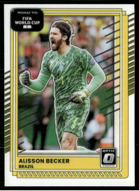 Alisson Becker, Card, 2026 Panini Donruss Road to FIFA World Cup, Optic