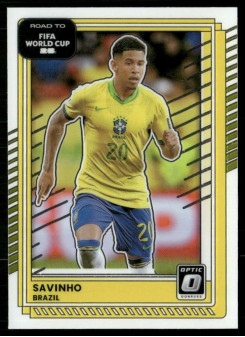 Savinho, Card, 2026 Panini Donruss Road to FIFA World Cup, Optic