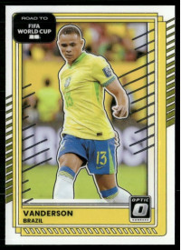 Vanderson, Card, 2026 Panini Donruss Road to FIFA World Cup, Optic
