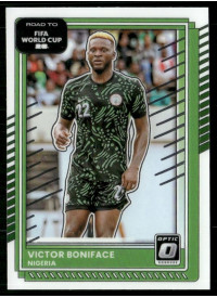 Victor Boniface, Card, 2026 Panini Donruss Road to FIFA World Cup, Optic