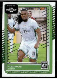 Alex Iwobi, Kartička, 2026 Panini Donruss Road to FIFA World Cup, Optic