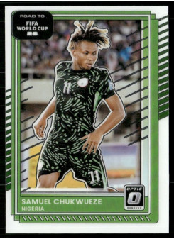Samuel Chukwueze, Card, 2026 Panini Donruss Road to FIFA World Cup, Optic