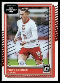 Piotr Zielinski, Kartička, 2026 Panini Donruss Road to FIFA World Cup, Optic