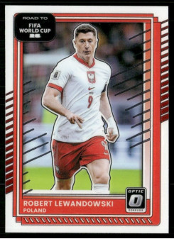 Robert Lewandowski, Kartička, 2026 Panini Donruss Road to FIFA World Cup, Optic