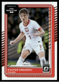 Kacper Urbanski, Kartička, 2026 Panini Donruss Road to FIFA World Cup, Optic