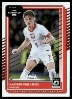 Kacper Urbanski, Card, 2026 Panini Donruss Road to FIFA World Cup, Optic
