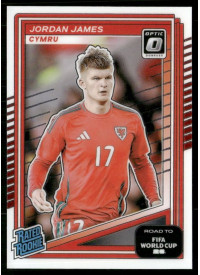 Jordan James, Card, 2026 Panini Donruss Road to FIFA World Cup, Optic
