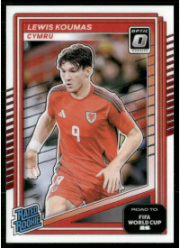 Lewis Koumas, Card, 2026 Panini Donruss Road to FIFA World Cup, Optic