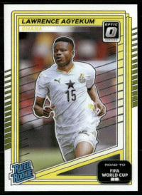 Lawrence Agyekum, Card, 2026 Panini Donruss Road to FIFA World Cup, Optic