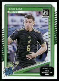 Erik Lira, Card, 2026 Panini Donruss Road to FIFA World Cup, Optic