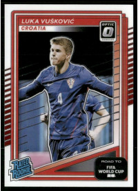 Luka Vuskovic, Card, 2026 Panini Donruss Road to FIFA World Cup, Optic