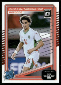 Oussama Targhalline, Card, 2026 Panini Donruss Road to FIFA World Cup, Optic
