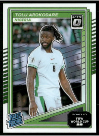 Tolu Arokodare, Card, 2026 Panini Donruss Road to FIFA World Cup, Optic