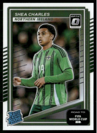Shea Charles, Card, 2026 Panini Donruss Road to FIFA World Cup, Optic