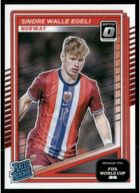 Sindre Walle Egeli, Card, 2026 Panini Donruss Road to FIFA World Cup, Optic