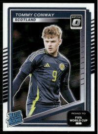 Tommy Conway, Card, 2026 Panini Donruss Road to FIFA World Cup, Optic