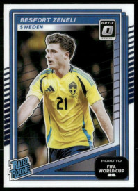 Besfort Zeneli, Card, 2026 Panini Donruss Road to FIFA World Cup, Optic