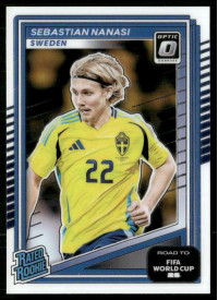 Sebastian Nanasi, Card, 2026 Panini Donruss Road to FIFA World Cup, Optic