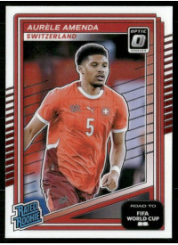 Aurele Amenda, Card, 2026 Panini Donruss Road to FIFA World Cup, Optic