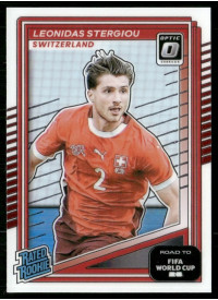 Leonidas Stergiou, Card, 2026 Panini Donruss Road to FIFA World Cup, Optic