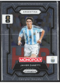Javier Zanetti, Kartička, 2026 Panini Prizm Monopoly FIFA World Cup, BASE