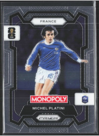 Michel Platini, Card, 2026 Panini Prizm Monopoly FIFA World Cup, BASE