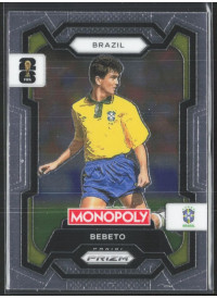 Bebeto, Card, 2026 Panini Prizm Monopoly FIFA World Cup, BASE