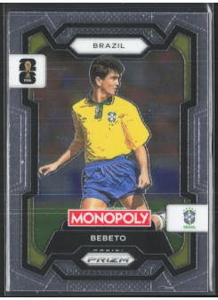 Bebeto, Kartička, 2026 Panini Prizm Monopoly FIFA World Cup, BASE