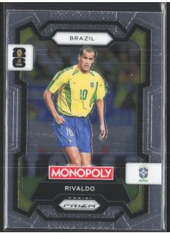 Rivaldo, Kartička, 2026 Panini Prizm Monopoly FIFA World Cup, BASE