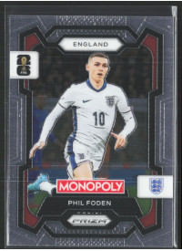 Phil Foden, Card, 2026 Panini Prizm Monopoly FIFA World Cup, BASE